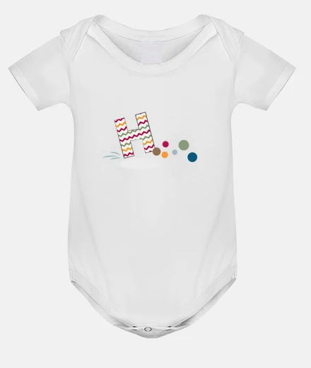 Kids Baby bodysuit, white