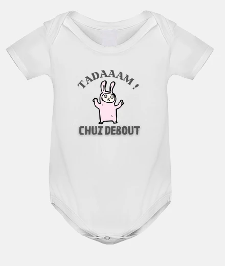 Kids Baby bodysuit, white