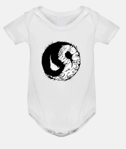 Kids Baby bodysuit, white