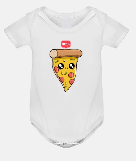 Kids Baby bodysuit, white