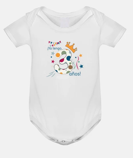 Kids Baby bodysuit, white