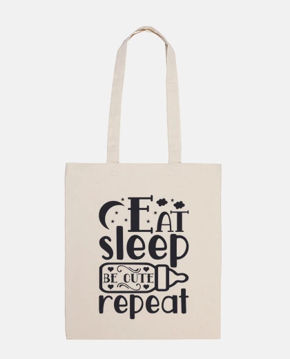 Bag baby bottle feeding time tote bag