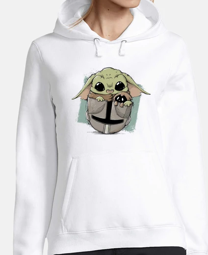 Hoodie baby in the helmet