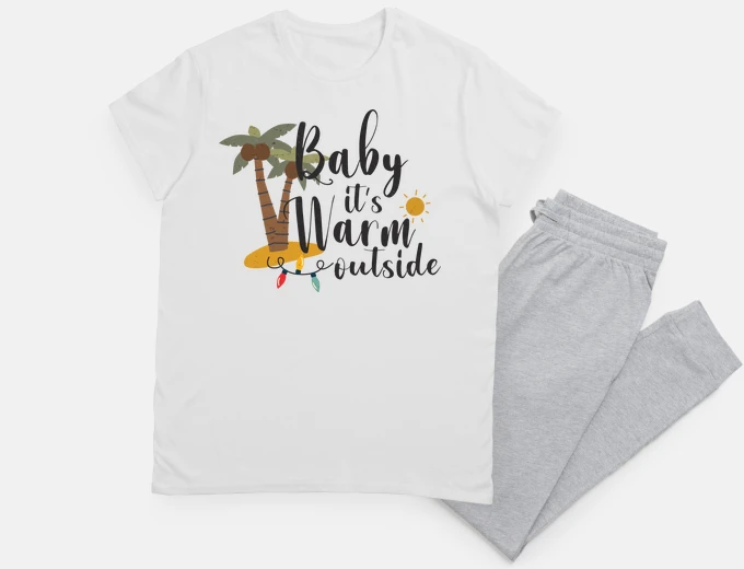 Pijama BABY ITS WARM OUTSIDE