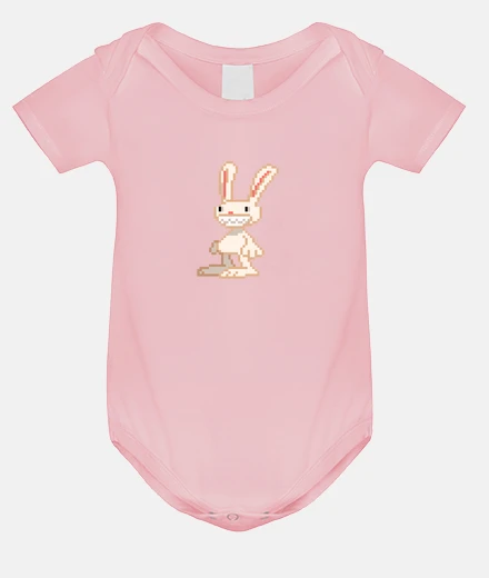 Children's baby rabbit pixel sam and max