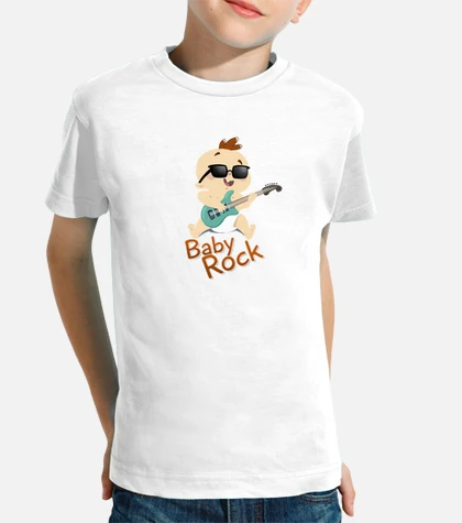 Playera niños baby rock laTostadora México