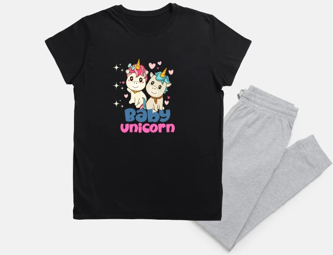 Pyjama baby unicorn