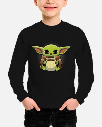 Camiseta baby yoda fashion niño