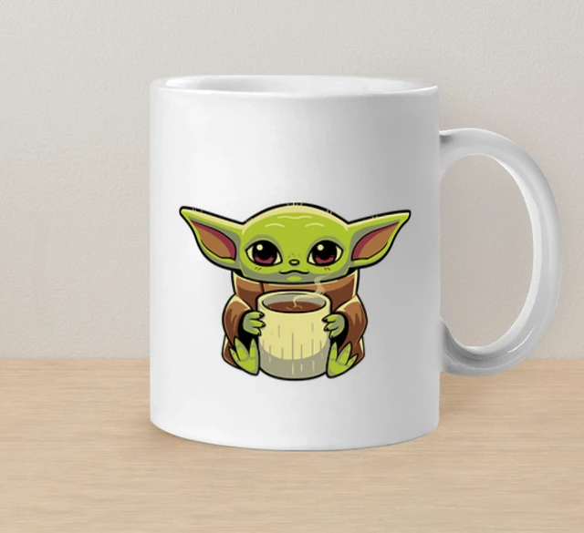 Baby yoda drink cup tostadora