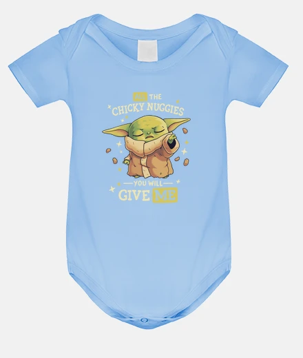 Children's baby yoda mandalorian chicky nuggies