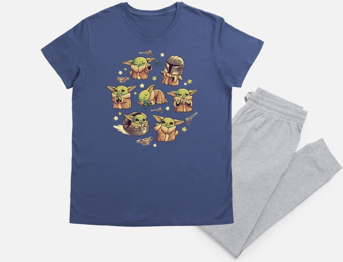Baby Yoda The Child Pyjama für Erwachsene - Mandalorian Baby Yoda The Child Pyjama für Erwachsene - Mandalorian