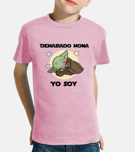 Kids baby yoda mona