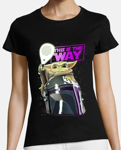 Playera Baby Yoda Padel