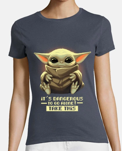 T-shirt baby yoda w