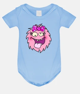 Baby bodysuit, sky blue