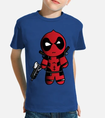 Camiseta deadpool top niño