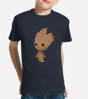 Baby groot kids t shirt tostadora