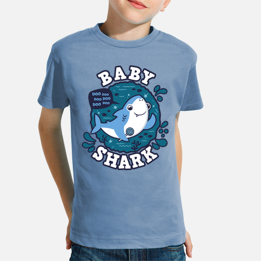 baby shark chico trazo