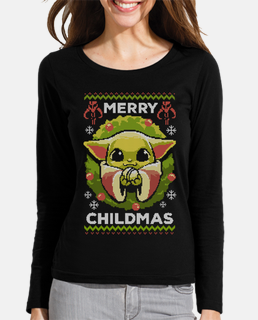 baby yoda grogu - ugly sweater christmas