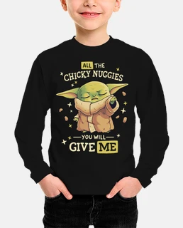 baby yoda mandalorian chicky nuggies