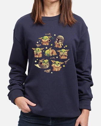 Baby yoda online sweatshirt