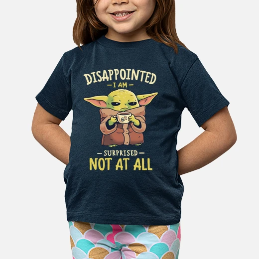 baby yoda mandalorian meme camiseta niños