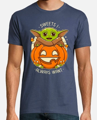 Baby yoda the mandalorian halloween t shirt tostadora