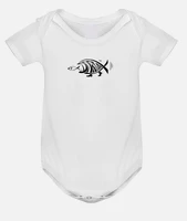 Darwin fish eating jesus fish kids t-shirt tostadora