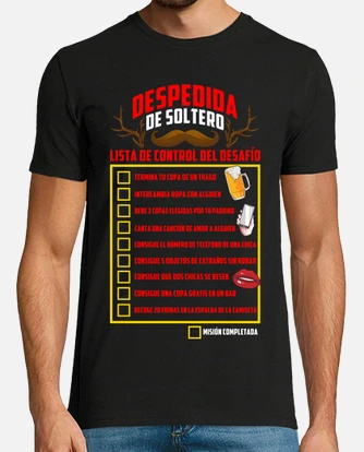Playera bachelor party challenge laTostadora Mexico