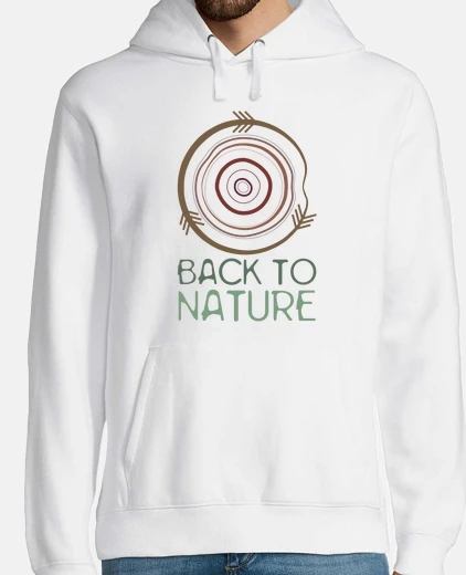 Sudadera Back to Nature