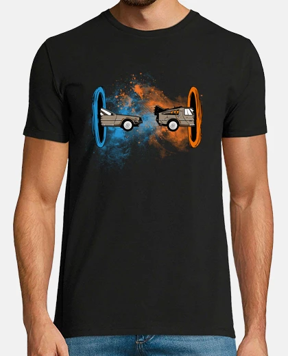 Tee-shirt Back to the delorean