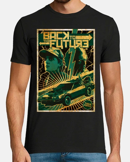 Tee-shirt back to the future