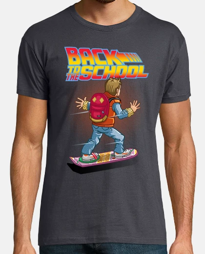 T-shirt back to the school