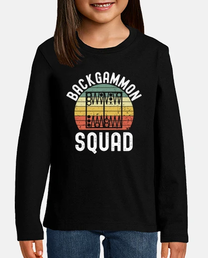 Kids Backgammon Squad Funny Backgammon