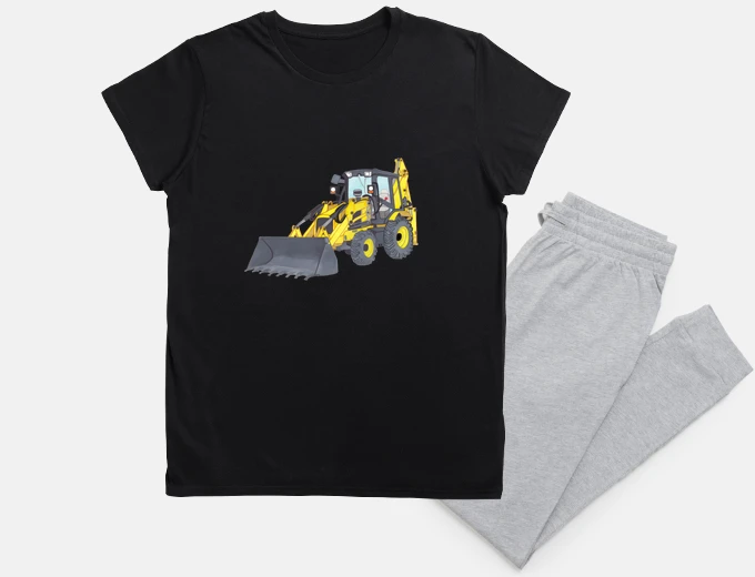 Pyjama backhoe