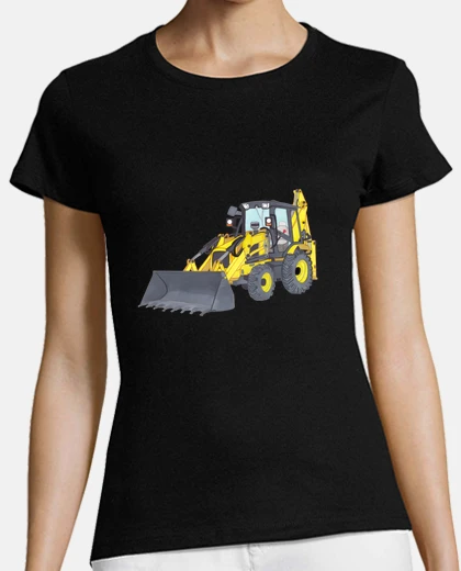 T-shirt backhoe