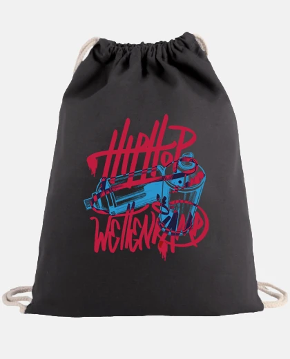 Bag backpack street art hip hop rap breakdance
