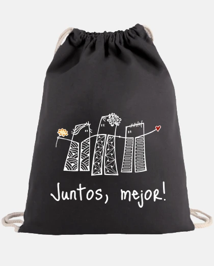 Bag backpack together better