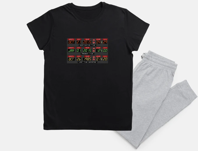 Pijama backtothefuture3