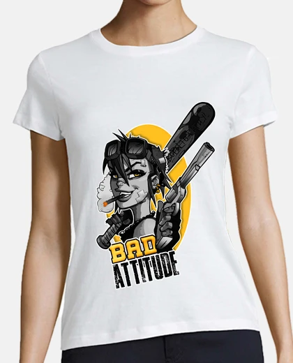 Camiseta Bad Attitude Girl