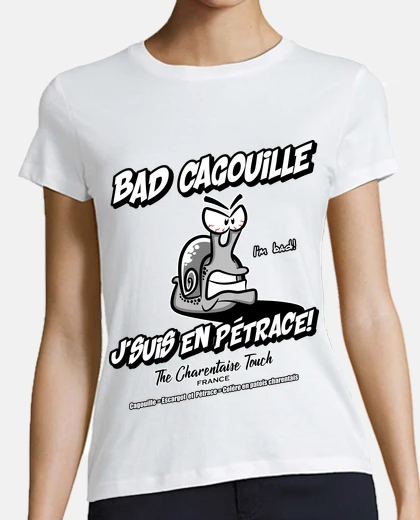 Tee-shirt Bad Cagouille en Pétrace