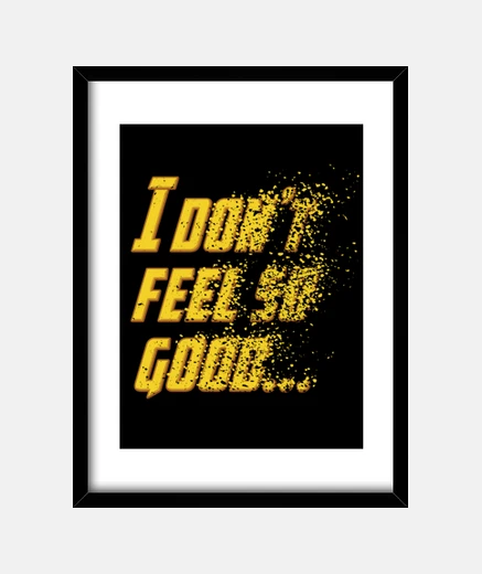 Framed bad feeling