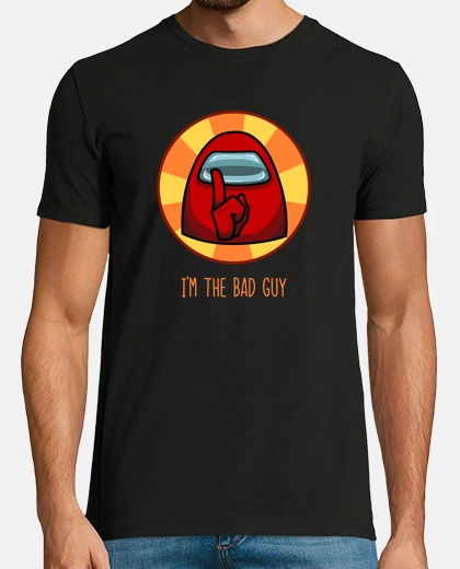 T-shirt bad guy - man t-shirt - man t-shirt