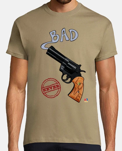Tee-shirt bad love ne s39allume jamais