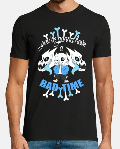 Tee-shirt Bad Time - Undertale