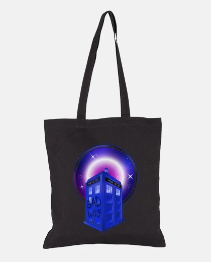 Sac bad wolf tardis, sac fourre-tout docteur Who