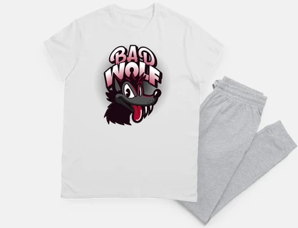 bad wolf white pajamas