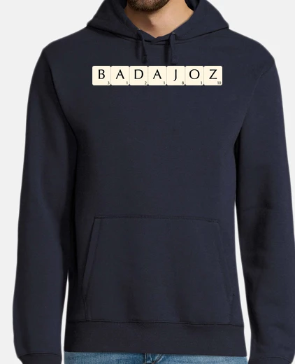Sudadera Badajoz Scrabble