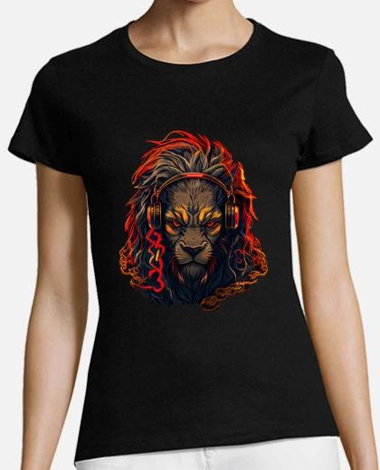Badass lion t-shirt | tostadora