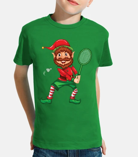 Ropa bádminton duende navideño navidad